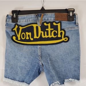 Vintage Authentic Y2K Von Dutch Shorty Shorts